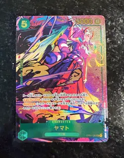 Yamato Parallel OP01-121 ONE PIECE Romance Dawn Foil SEC jp NM - Image 1