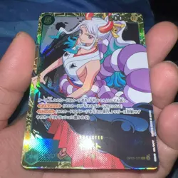 Yamato OP01-121 SEC Foil Holo One Piece JP Secret Rare NM - Image 2