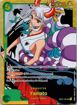 One Piece Yamato OP01-121 Romance Dawn SEC - Image 1
