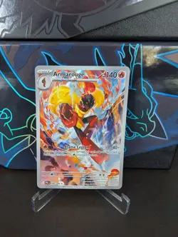 Armarouge 086/084 Pitch Black Illustration Rare Pokemon TCG NM - Image 1