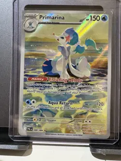 Pokemon TCG Primarina 088/084 Illustration Rare (IR) - Pitch Black - Image 1