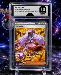 Jacinthe #122/088 Special Illustration Rare 2026 Pokemon Perfect Order NEW SLAB - Image 1