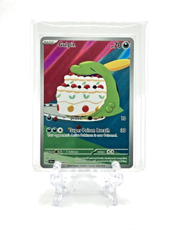 GULPIN 2024 Pokemon TCG Stellar Crown #154/142 ILLUSTRATION RARE HOLO - Image 3