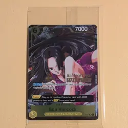 One Piece OP-15 Boa Hancock Release Event Winner Promo P-115 - SEALED - Image 1