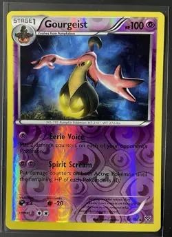 Reverse Holo Card Lot - Pumpkaboo 56/146 + Gourgeist 57/146 - Pokemon XY Base NM - Image 5