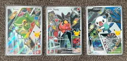 Pokemon TCG 2026 First Partner Illustration Collection Series 2 Promos Set 49-51 - Image 1