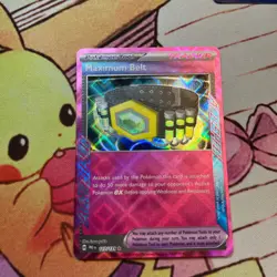 Maximum Belt 117/131 Holo ACE SPEC Rare Prismatic Evolutions Pokemon Near Mint - Image 1