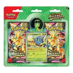 Pokemon TCG Mega Evolution Ascended Heroes Erika's Tangela 2 Pack Blister Sealed - Image 1