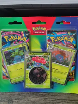 Pokemon TCG Phantasmal Flames / Mega Evolution 2 Pack Blister lot of 3 Sealed - Image 2