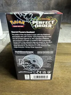Pokemon TCG Mega Evolution Perfect Order Half Booster Box Sealed (18 Packs) - Image 2