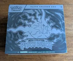 Pokemon TCG Mega Evolutions PITCH BLACK Elite Trainer Box ETB Brand New Sealed - Image 2