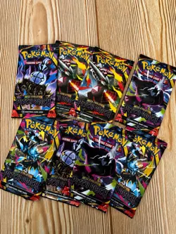 Pokemon TCG Mega Evolution Pitch Black Single Booster Pack 10 Cards Per Pack - Image 1