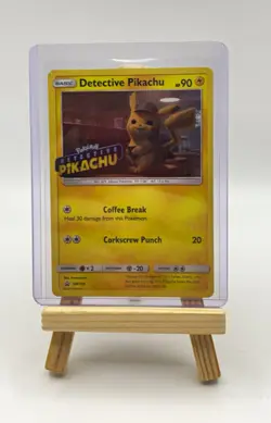 Detective Pikachu SM190 Holo Promo Pokemon TCG Card - English, 90 HP - Image 1