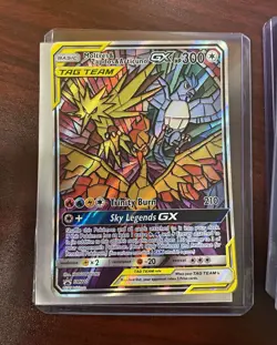 The Pokemon Company Pokemon TCG Moltres Zapdos Articuno GX SM210 Promo Holo EN - Image 1