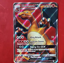 Pokemon TCG Charizard GX SM60 SM Black Star Promo Holo ENG 2017 250 HP - Image 1