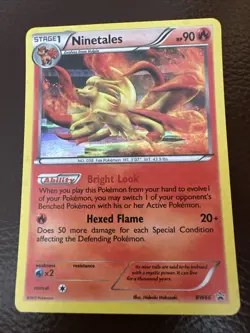 Ninetales BW66 Holo Promo Card 2012 English Pokemon TCG Stage 1 HP 90 - Image 1