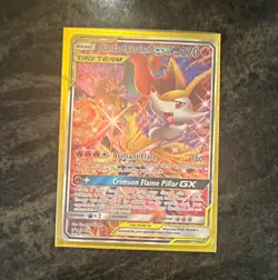 Pokemon TCG The Pokemon Company Charizard & Braixen GX SM230 SM Promo Holo EN - Image 1