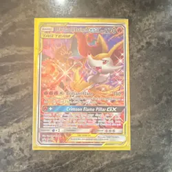 Pokemon TCG The Pokemon Company Charizard & Braixen GX SM230 SM Promo Holo EN - Image 2