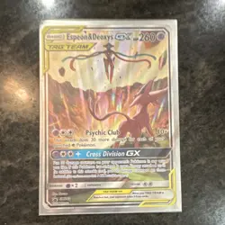 Pokemon TCG The Pokemon Company Espeon & Deoxys GX SM240 SM Promo Holo EN - Image 2