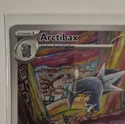 Pokemon TCG 2023 SV02 Paldea Evolved Arctibax 209/193 Illustration Rare Holo - Image 2