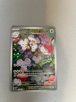 The Pokemon Company Maushold 226/193 SV02 Paldea Evolved Illustration Rare Holo - Image 3