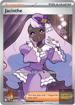 Jacinthe 110/088 Ultra Rare Perfect Order Pokemon Holo Near Mint - Image 1