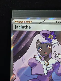 Pokemon Jacinthe 110/088 Full Art Ultra Rare Perfect Order Near Mint - Image 5