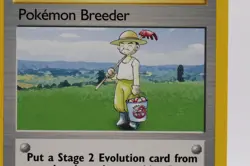 Pokemon TCG Trainer: Pokemon Breeder Base Set Rare Unlimited 76/102 - Image 2