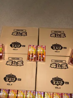 US SELLER Pokemon Gem Pack Volume 4 Booster Box Case Sealed CBB4C Chinese V4 - Image 1