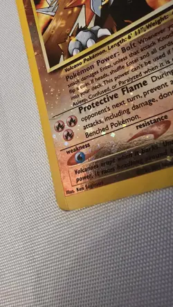 Pokemon Entei 34 Wizards Black Star Promo Reverse Holo WOTC Vintage Card - Image 3