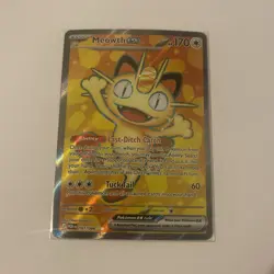 Meowth ex - 107/088 - Perfect Order - Full Art - NM - Pokemon TCG - Image 1