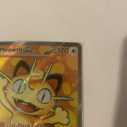 Meowth ex - 107/088 - Perfect Order - Full Art - NM - Pokemon TCG - Image 2
