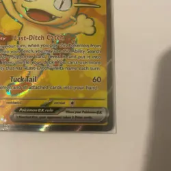 Meowth ex - 107/088 - Perfect Order - Full Art - NM - Pokemon TCG - Image 3