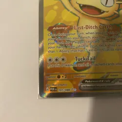Meowth ex - 107/088 - Perfect Order - Full Art - NM - Pokemon TCG - Image 4