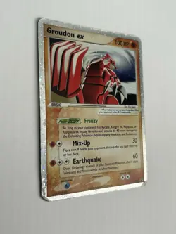Groudon ex EX Promo Holo 100 HP Card #038 English Pokemon TCG 2006 - Image 2