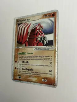 Groudon ex EX Promo Holo 100 HP Card #038 English Pokemon TCG 2006 - Image 3
