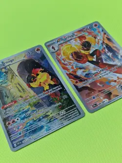 Pokemon TCG Holo 2 Card Lot - Armarouge 086/084+203/198 - English - Image 2