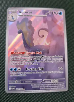 Aurorus 092/088 Perfect Order Pokemon Art/Illustration Rare TCG Card - Image 1