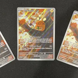 3x Dedenne 093/088 Illustration Rare Perfect Order Pokemon Card TCG Holo - Image 5
