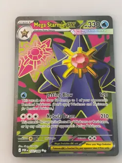 Pokemon TCG Mega Starmie ex 102/088 Me03: Perfect Order Holo - Image 5