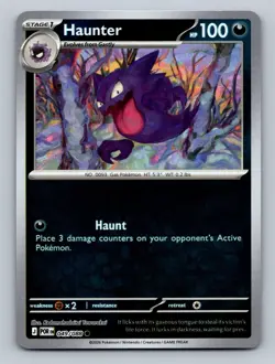 Haunter 049/088 Reverse Holo Common Perfect Order Pokemon TCG Card NM - Image 1