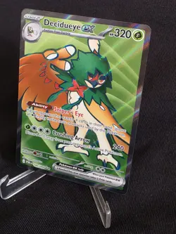 Pokemon Card Decidueye ex 100/088 Perfect Order Full Art Holo Rare NM - Image 3