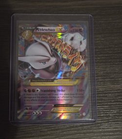 M Mewtwo EX 63/162 BREAKthrough Ultra Rare Holo Pokemon TCG Card English 2015 - Image 1