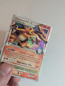 Charizard G LV X DP45 Diamond Pearl Promo - Pokemon Card TCG - DMG - Image 3