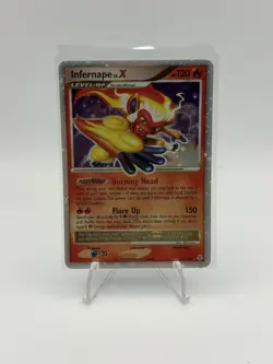 Infernape LV.X 121/130 Holo 2007 Diamond & Pearl DP Rare English Pokemon Card MP - Image 1