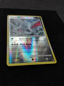 Skarmory 51/100 Reverse Holo Diamond & Pearl Stormfront Pokemon Card 2008 LP - Image 3