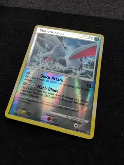 Skarmory 51/100 Reverse Holo Diamond & Pearl Stormfront Pokemon Card 2008 LP - Image 4