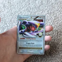 Pokemon Card - Garchomp C LV.X DP46 Diamond and Pearl Black Star Promo Holo - Image 1