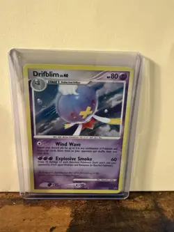 Pokemon Card - Drifblim Diamond and Pearl Promos DP34 Promo Holo LP - Image 1