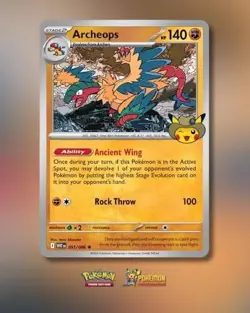 Pokemon TCG Archeops Field Museum Exclusive Promotional Card - new, sealed - Image 4